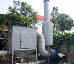 中國冶金地址總局第一地質(zhì)勘查院,樣品測(cè)試除塵凈化工程,高效濾筒除塵器